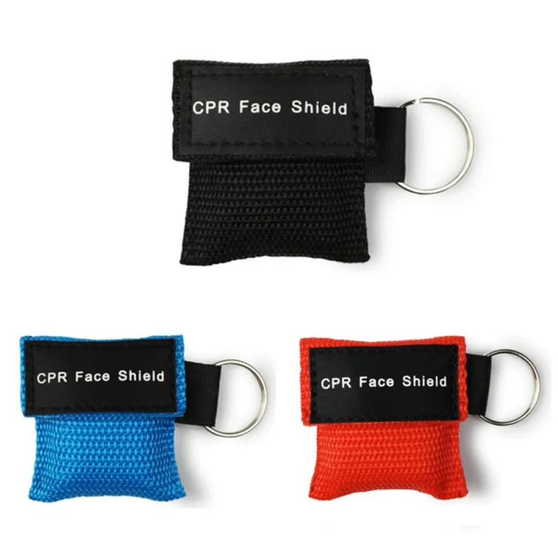 Практичные CPR маски CPR щитки для лица рот в рот дыхательная маска CPR обучение на открытом воздухе Кемпинг Туризм безопасность выживания принадлежности