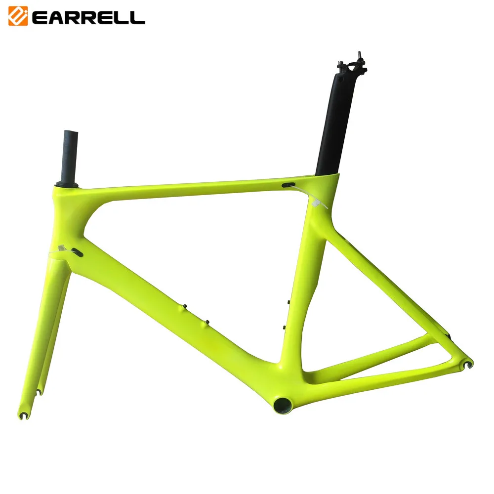 

Full Carbon Road Bike Frame 2019 New Aero Cycling Racing Bicycle Carbon Frameset T1000 Carbon Road Bicycle Frames BB86