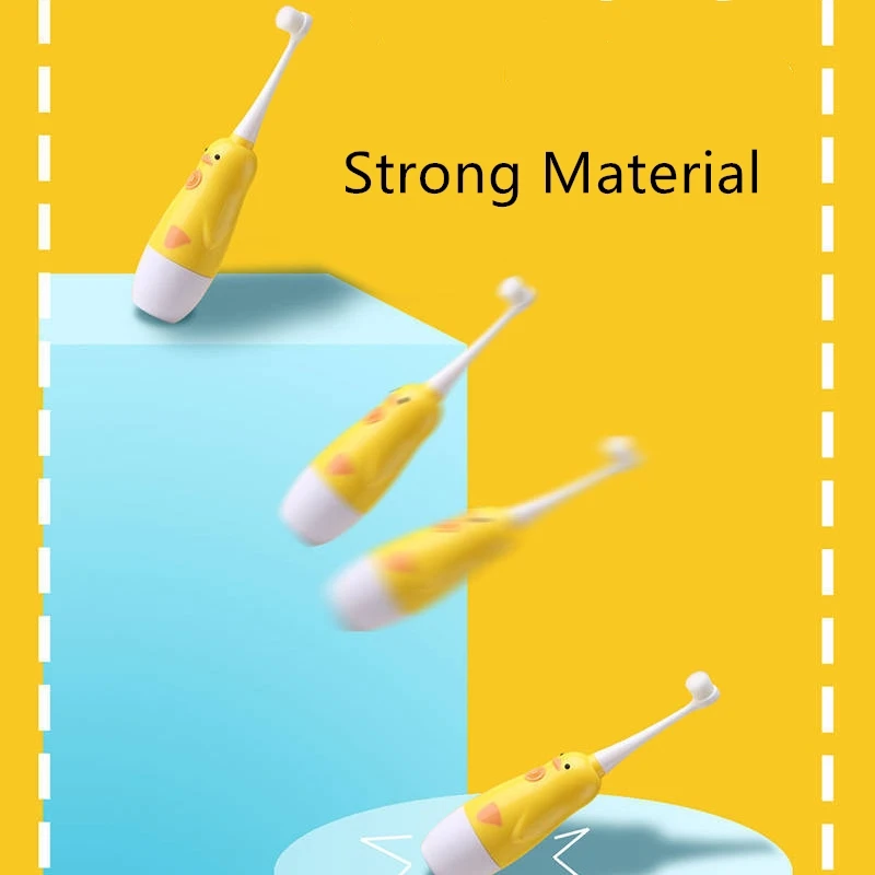 Children Cartoon B.Duck Battery Electric Toothbrush Sonic Soft Bristles Toothbrush Baby Timer Waterproof Automatic Brush Children Cartoon B.Duck Battery Electric Toothbrush Sonic Soft Bristles Toothbrush Baby Timer Waterproof Automatic Brush