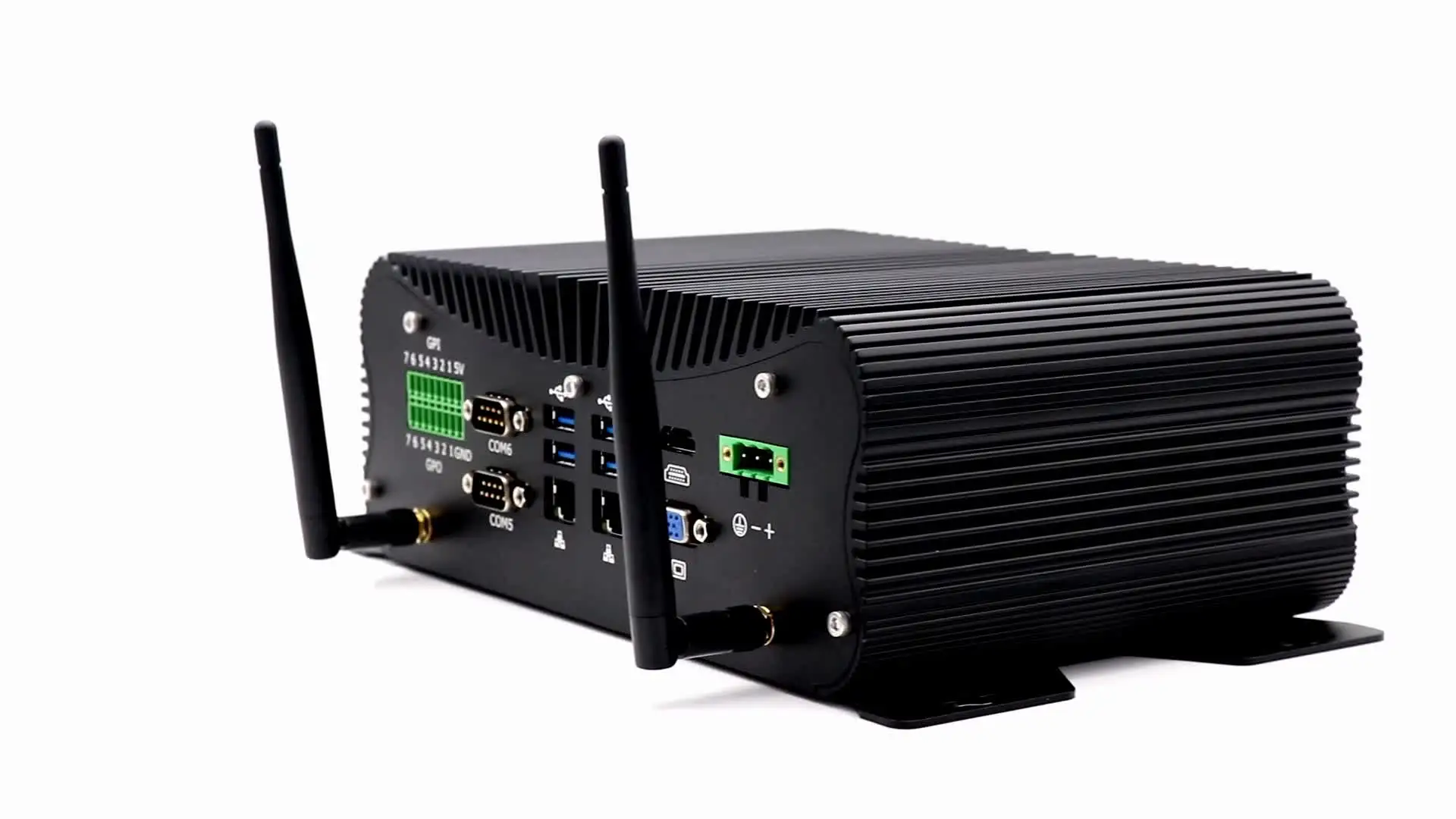 Мини-ПК Core i7 10510U i5 10210U 6 * RS232/422/485 серия портов 2Lan WiFi 8USB LPT PS/2 HD-MI VGA 4G SIM GPIO