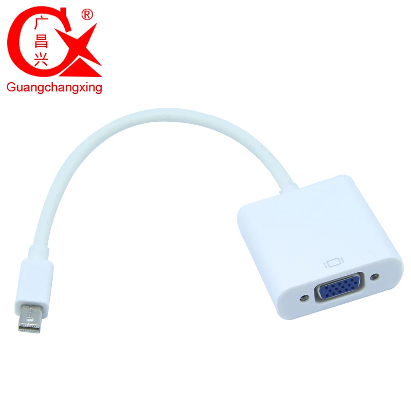 Мини DP к VGA кабель адаптер Thunderbolt мини дисплей порт дисплей к VGA конвертер адаптер для Apple Mac Pro Air Ноутбук