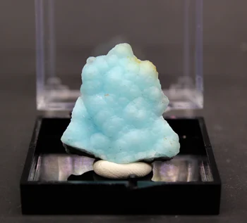 

100% Natural Hemimorphite mineral crystal specimens stones and crystals quartz crystals from china send box
