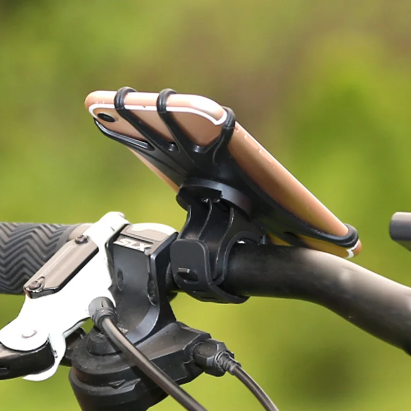 Держатель для Руля Мотоцикла, велосипеда, мобильного телефона, держатель для велосипеда, силиконовый держатель для телефона X-Grip, подставка для скутера, подставка для телефона