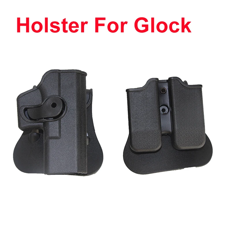 Военная IMI кобура для пистолета для кольта 1911 Glock 17 19 Beretta M9 страстрастрайкбол черный весло пояс чехол для пистолета для охоты стрельба