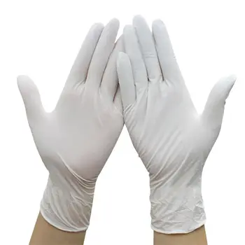

10 Pairs Industrial Medical Disposable Gloves Latex Free Non Sterile Mittens