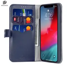 DUX DUCIS кожаный флип чехол для iPhone 11 на iPhone 11 Pro Max кошелек чехол на магните для телефона для iPhone XR X XS Max 7 8 Plus