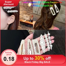 Невидимки для волос заколка для волос заколки для волос Новая мода жемчуг искусственный бисер заколка для волос для женщин девочек элегантный корейский дизайн оснастки заколка палочка, Шпилька для волос набор прическа