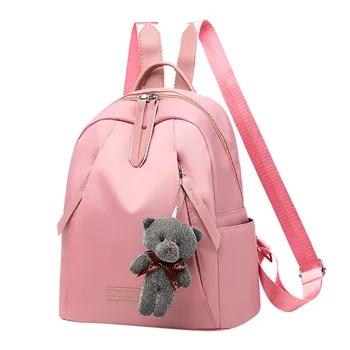 

Women Backpack Fashion Girls Mixedcolor Waterproof School Shoulder Backpack Bags Luxury Brand Bag Рюкзак Женский30