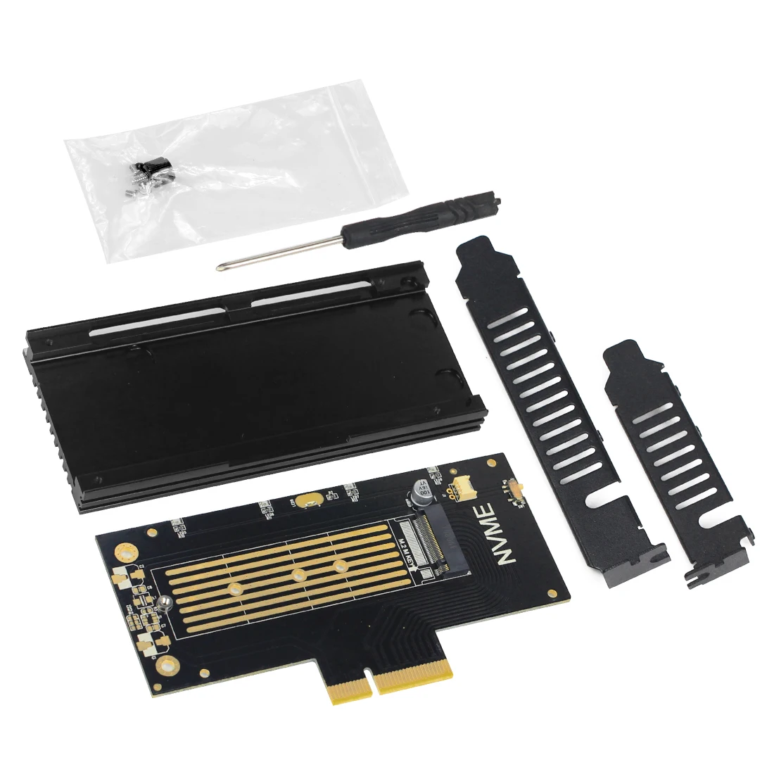 JEYI волейбол PRO радиатор теплоотвода M.2 для NVMe SSD NGFF к PCIE X4 адаптер M ключ порт карты