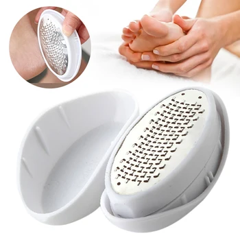 

Foot File Pedicure Oval Egg Shape Pedicure Foot File Callus Cuticle Hard Skin Remover Care Professional Care Skin Healthcare