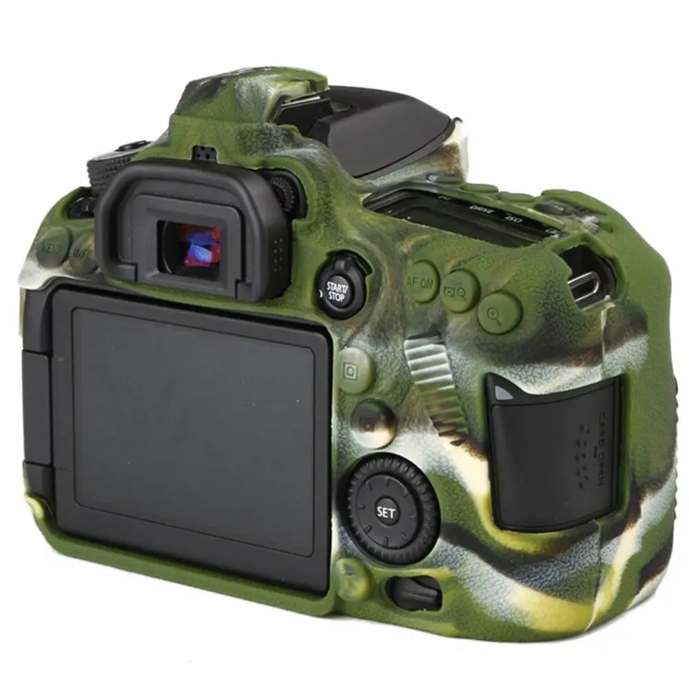 

Camera case non-slip wear-resistant comfortable portable durable For Canon 80D Silicone Case