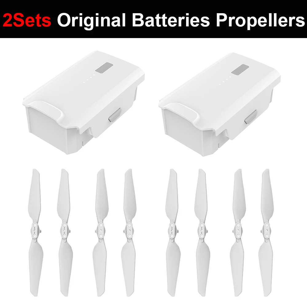 FIMI X8SE 2022 V2 Battery, 2Sets Original Batteries Propeller