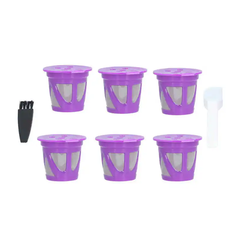 Coffee Capsule Purple Coffee Filter for Shop Home Machine Office
