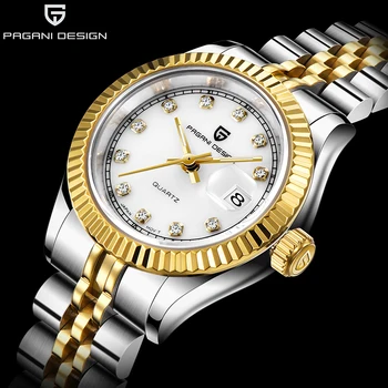 

PAGANI Relogio Feminino 2020 Women Watches Gold Diamond Role Bracelet Female Quartz Clock Luxury Brand Elegant Girls Wrist Watch