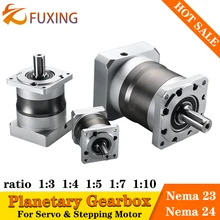 

PLF60A Multi-Ratio 10 5:1 Nema 23 24 Stepping Motor 60mm Flange 200w 400w Servo Motor Speed Reducer Precision Planetary Gearbox