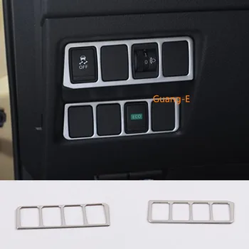 

Car Styling Cover Stainless Steel Front Head Fog Light Switch Trim Frame Lamp For Nissan Qashqai 2016 2017 2018