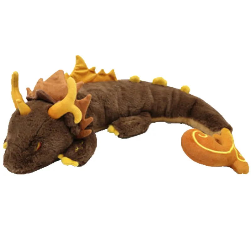 Игровой стиль Genshin Impact Morax Dragon плюшевый телефон 68 см аниме косплей костюм реквизит