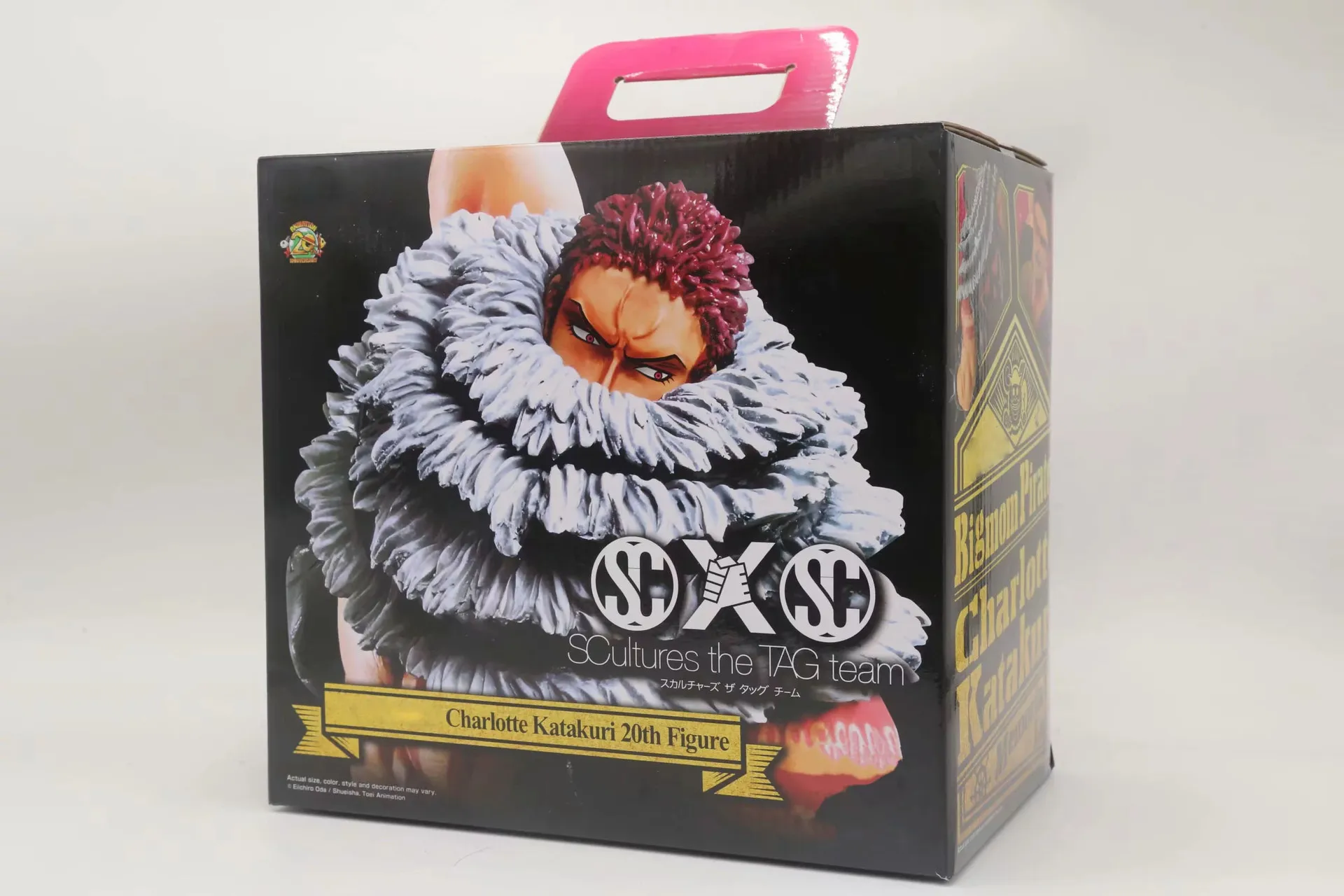 Аниме one piece SC Card II Charlotte Kata Library Chestnut 20th Figure Garage Kit