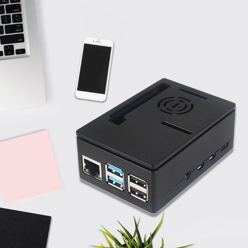 【On Sale】 P82F 3.5 Inch Touch Screen 480*320 LCD Display ABS Case Protective Cover for Raspberry Pi 4 Model B Accessories.
