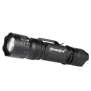 

SkyWolfEye T160 5-modes Torch Light Waterproof Battery Zoom LED Flashlight