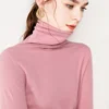 Women's Sweaters Autumn Winter Turtleneck Casual cashmere Knitted Jumper Elegant Fashion Slim Elasticity wool Pullover Tops Fema 3