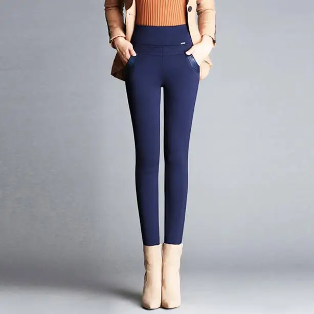 Pus Size 6XL Leggings Autumn Winter Leggings Women High Waist Skinny Legging Long Pants Winter Leggings DF195