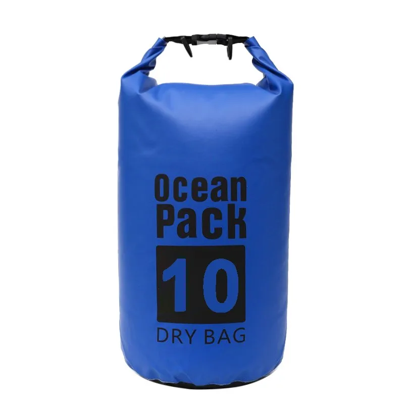 25 10L Открытый водонепроницаемый плавательный мешок для каноэ плавающий лодочный каяк Кемпинг водонепроницаемая сумка мешок 10L водонепроницаемый рюкзак для путешествий