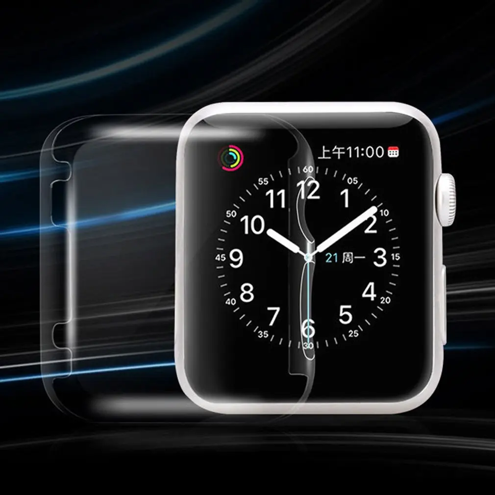 

Ultra Crystal Clear Hard Shell Case Gel Tough COVER For Smart Wrist Watch