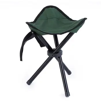 

Waterproof Nylon Fabric and Coated Steel Pipe OUTAD Folding Hiking Backpacking Tripod Stool For Outdoor Camping Fishing