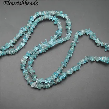 

5~8mm Natural Light Color Apatite Irregular Shape Stone Chips Loose Beads 1 Strand