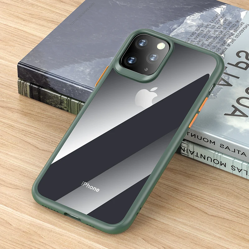 Для iPhone 11 чехол для телефона ROCK роскошный прозрачный полный защитный чехол для iPhone 11 Pro 5,8/Pro Max 6,5 Capa
