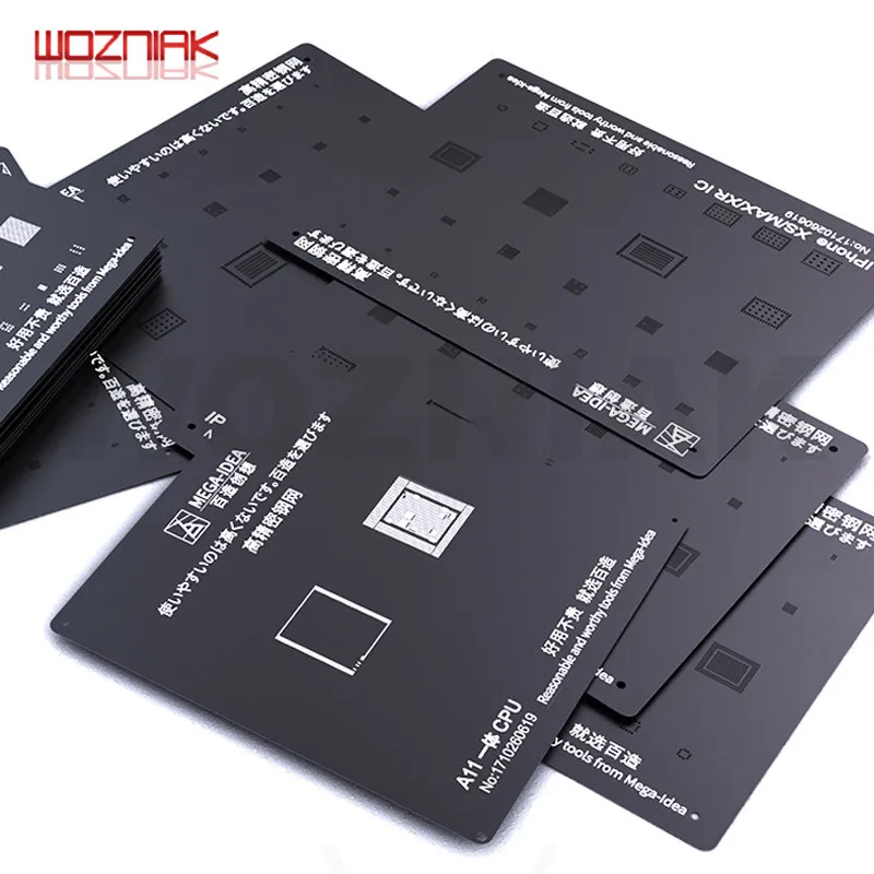QIANLI черное растение Оловянная стальная сетка для IPHONE CPU A8 A9 A10 A11 A12 оловянный шар BGA