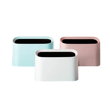 

3 Colors Mini Trash Can Zero Waste Kitchen Recycle Bin Car Trash Bin Desktop Dustbin Garbage Bin Rubbish Bin Plastic Waste Bin