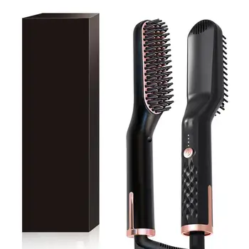 

Durable Multifunctional Men Anti-scald Hair and 210 220 Button 35W Beard 50/60Hz Straightener Brush Home 2m