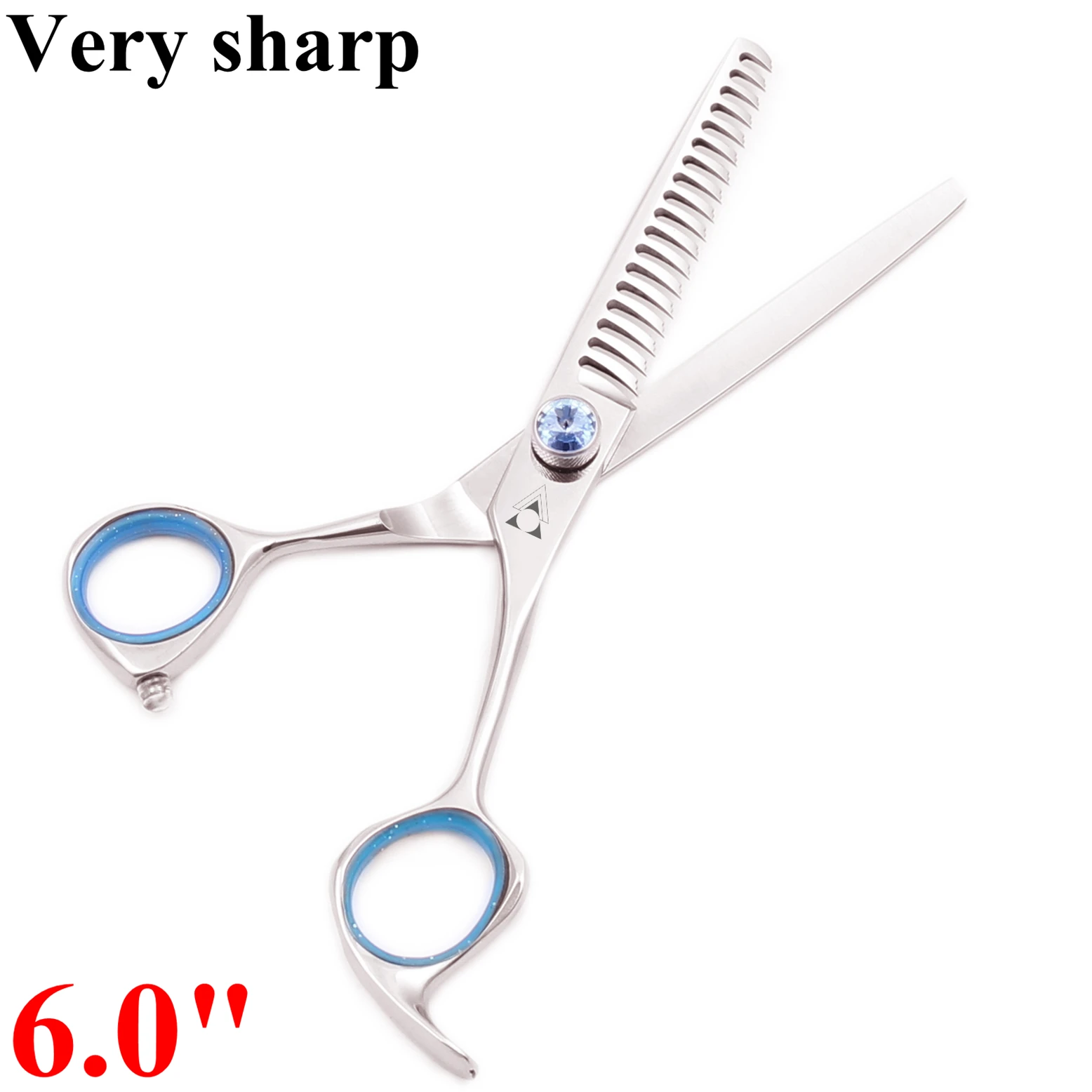 6.0 Hair Scissors Professional High Quality Barber Scissor 440C Japanese Steel Hairdressing Thinning 18 &quotW" Teeth 2009# | Красота и