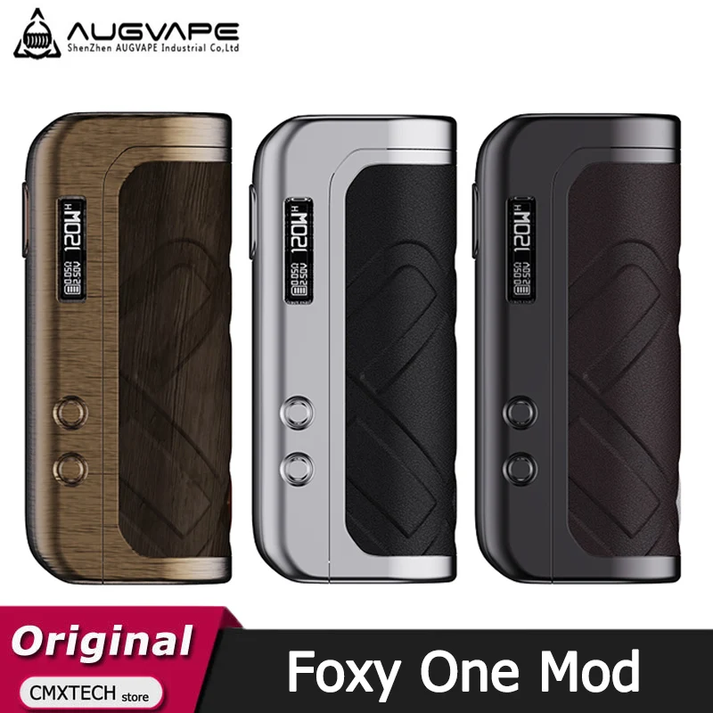 Оригинальный испаритель Augvape FOXY ONE Mod 120 Вт электронная сигарета вейп Type C зарядка