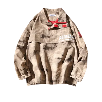 

Cotton Military Jacket Men 2019 Autumn Soldier Casual Japanese Streetwear Jacket Tactical Army Jaqueta Masculina Tops CC50JK