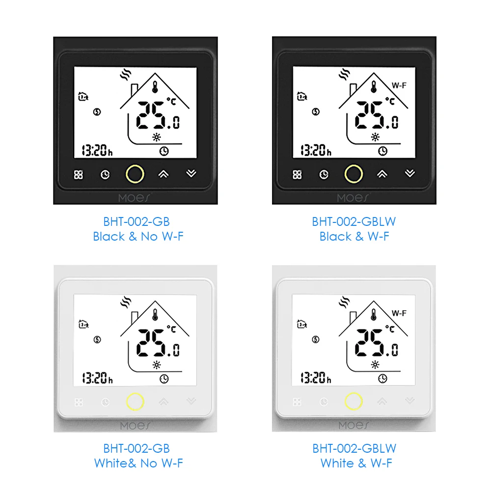 Smart Temperature Control System WiFi Smart Thermostat Temperature Controller for Water/Electric Floor Heating Water/Gas Boiler