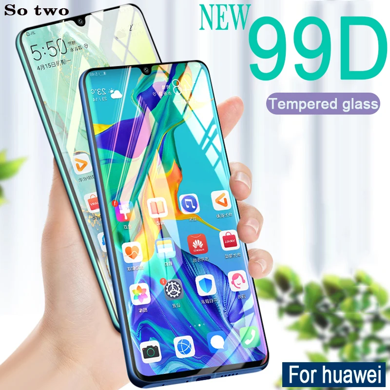 Закаленное стекло 99D для Huawei P30 P10 P20 lite pro защитная пленка экрана mate 20 10 Pro защитное