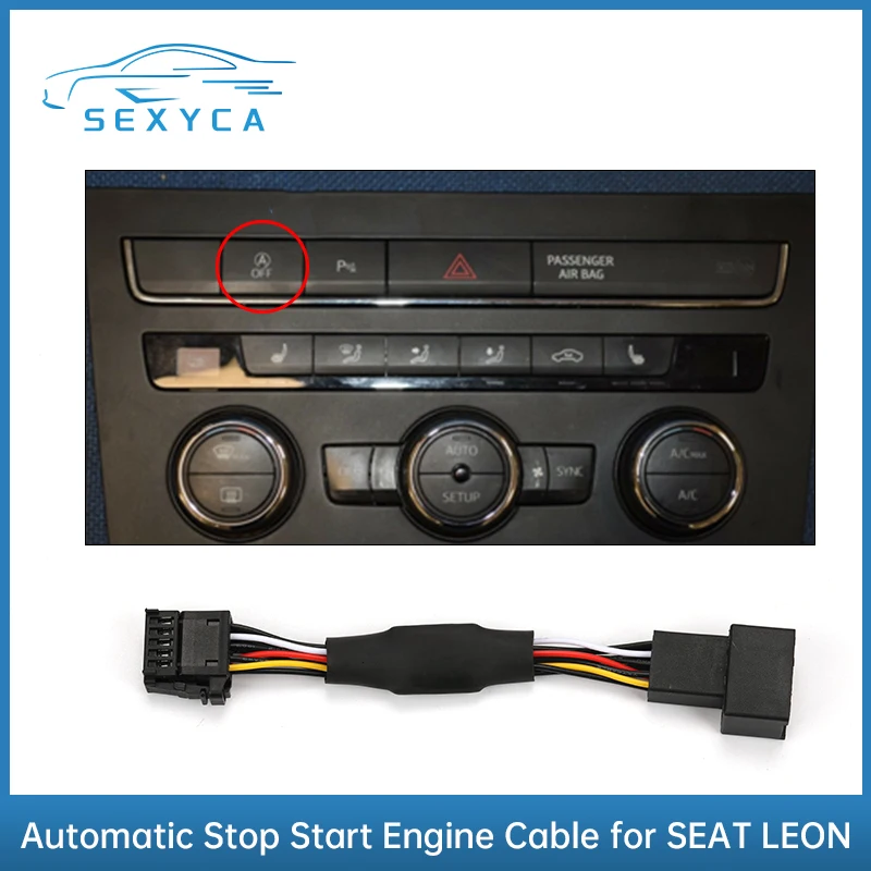 Car Automatic Stop Start Engine System Off Device Control Sensor For SEAT ATE LEON 6pins/SEAT LEON ATE 10pins - - Racext 25