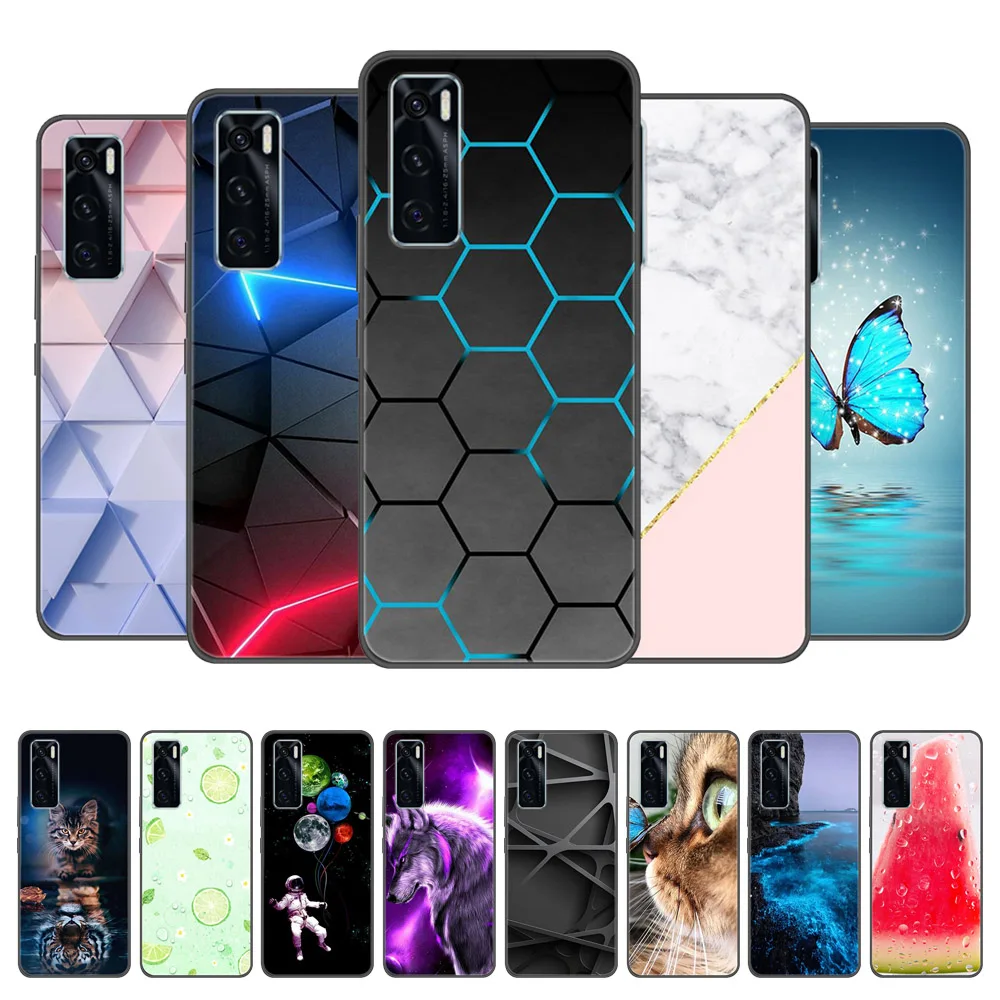 For Coque Vivo V20 SE Case Silicon Back Cover Phone Case For Vivo V2022