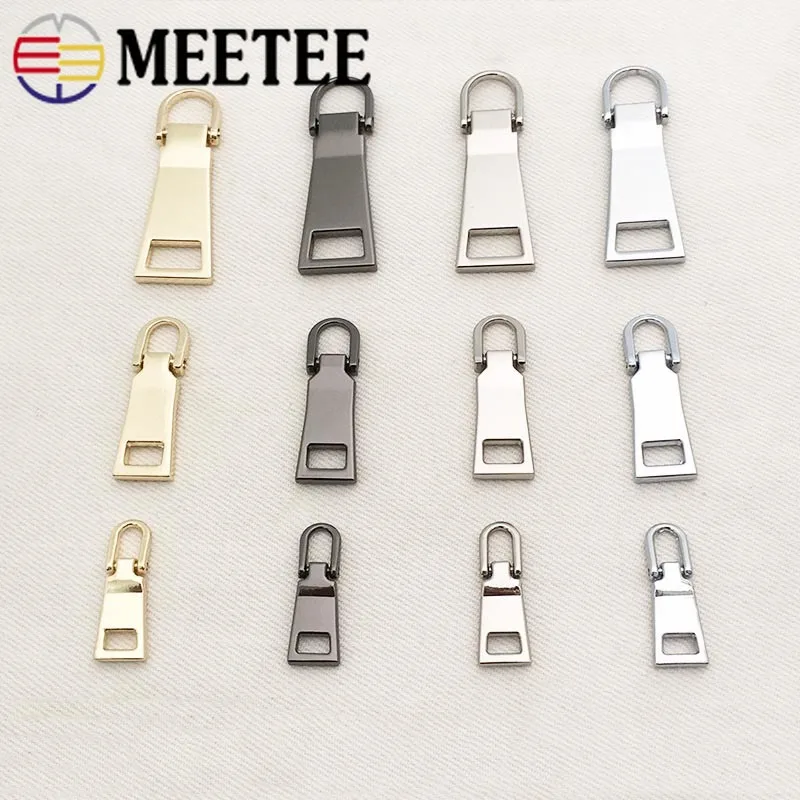 Meetee 10 шт. съемные металлические застежки молнии для 3 #5 #8 # слайдеры на ремонтные
