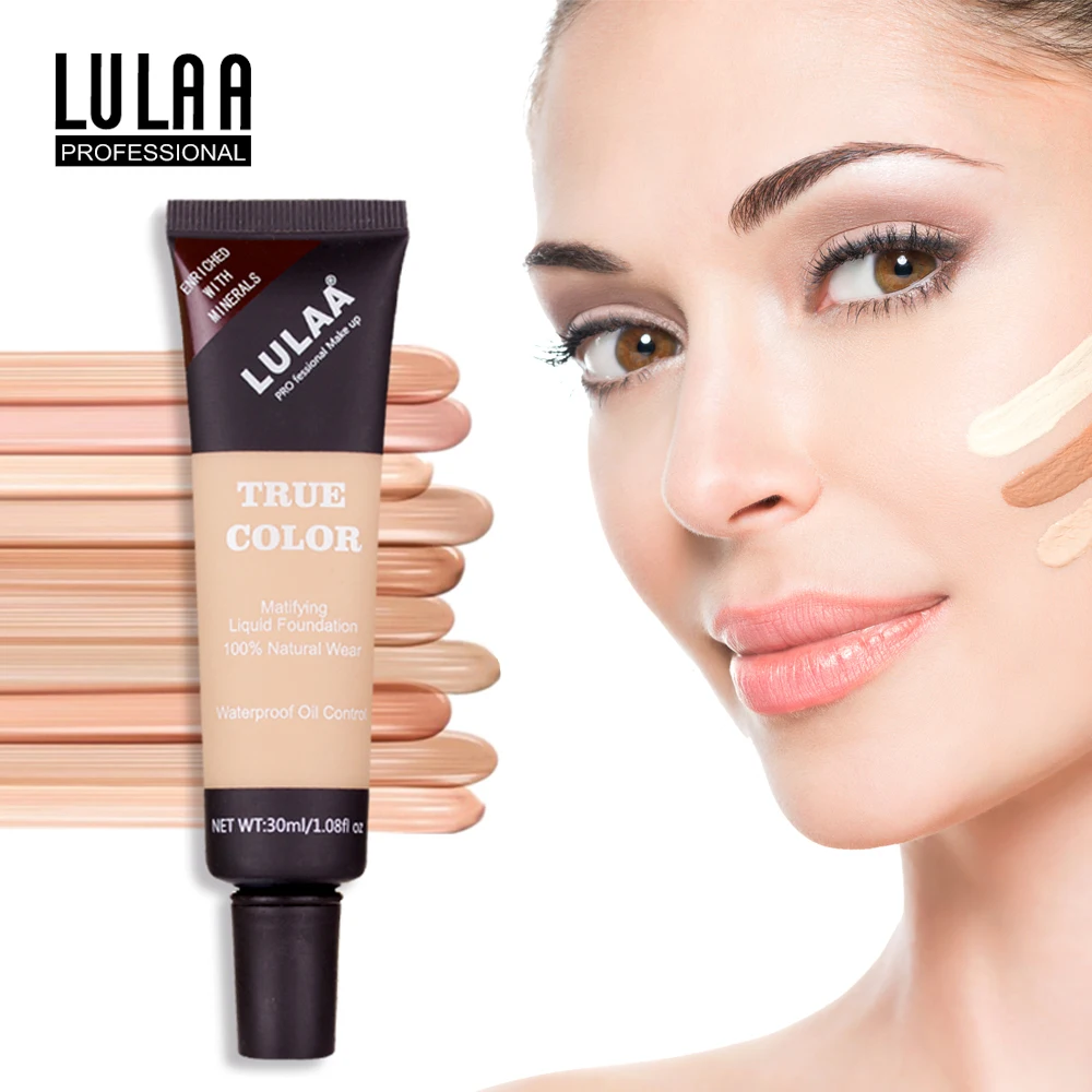 Lulaa, консилер для макияжа, 24 часа, стойкий, водостойкий, восстанавливающий, косметическая основа