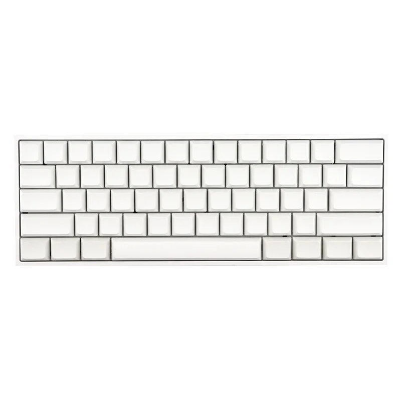 Pbt Nevoeiro Branco Keycap Xda Teclado Mecânico Chave Tampa r1 Perfil Personalizado 154 Chaves - Imagem 3