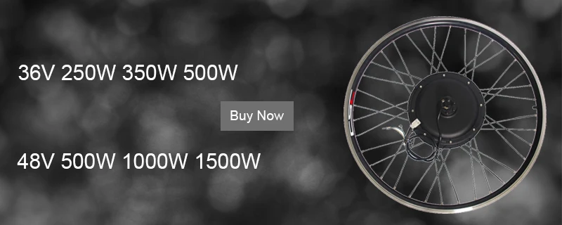EBIKE Front Wheel 36V 48V 250/350/500/1000/1500W Rear Freewheel / Cassette Electric Bicycle Brushless Non-gear or gear Hub Motor