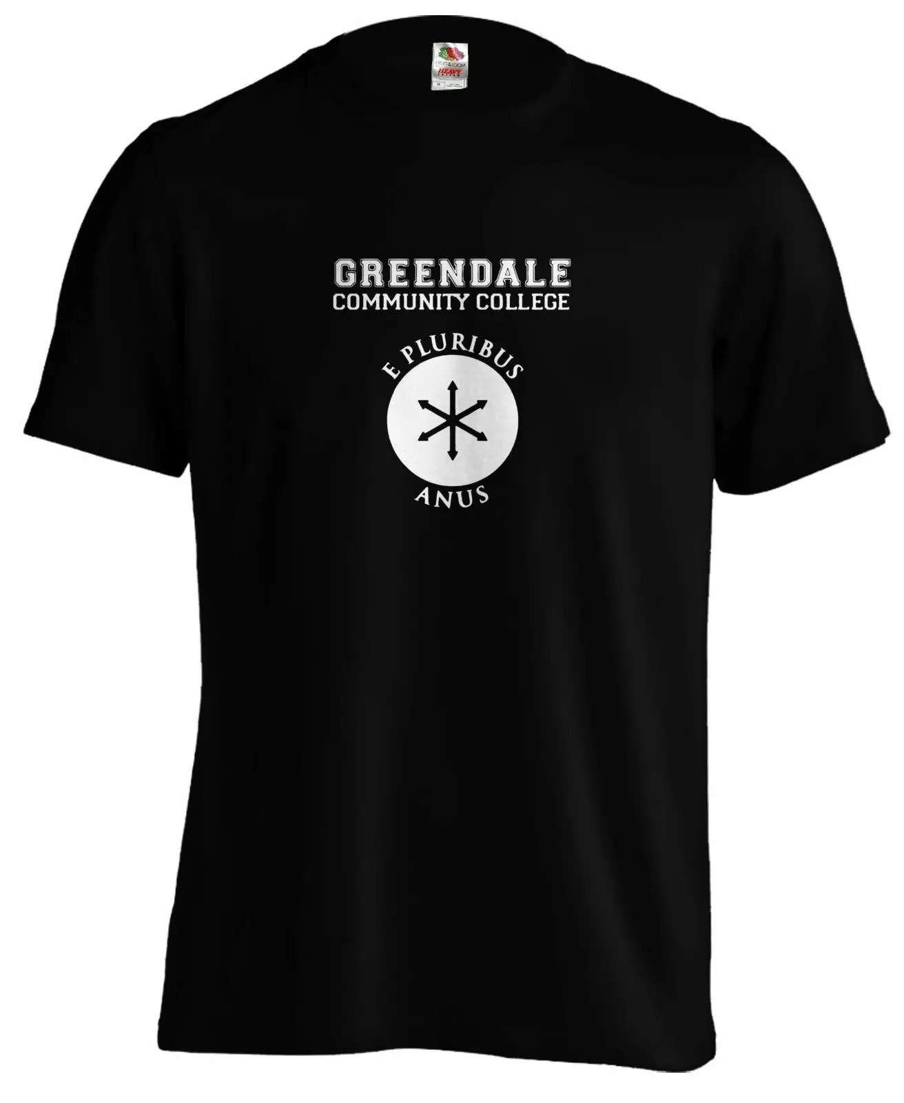 Веселая Футболка Greendale с серией колледжа | Мужская одежда