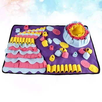 

1PC Durable Pet Sniffing Blanket Creative Pet Feed Training Mat Slow Eating Mat for Dogs Puppies Home