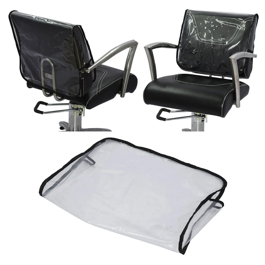 Professional Barber Beauty Salon Chair Back Protective Cover Vinyl Square