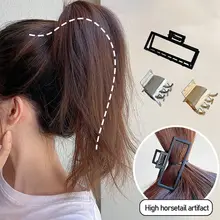 Fixed Artifact Headdress Hair Clamps Girl Headwear Hair Accessories Metal Hair Claw Hairgrip Hair Clip Barrettes