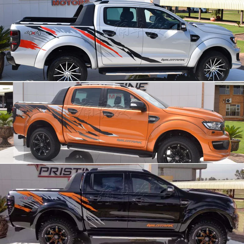 Автомобильные наклейки виниловые для пикапа Ford Ranger F150 размером коробка-багажник